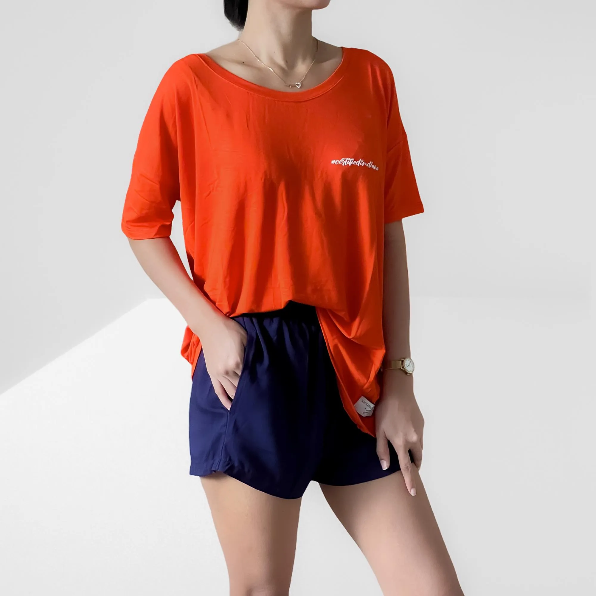 INDIANA TEE Basic Knit Top