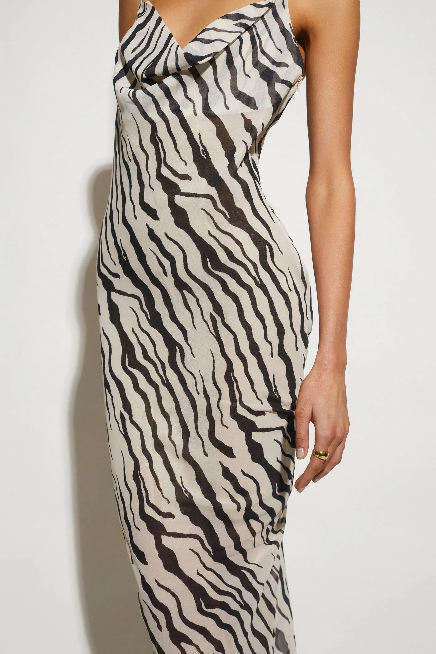 Instinct Zebra Print Dress