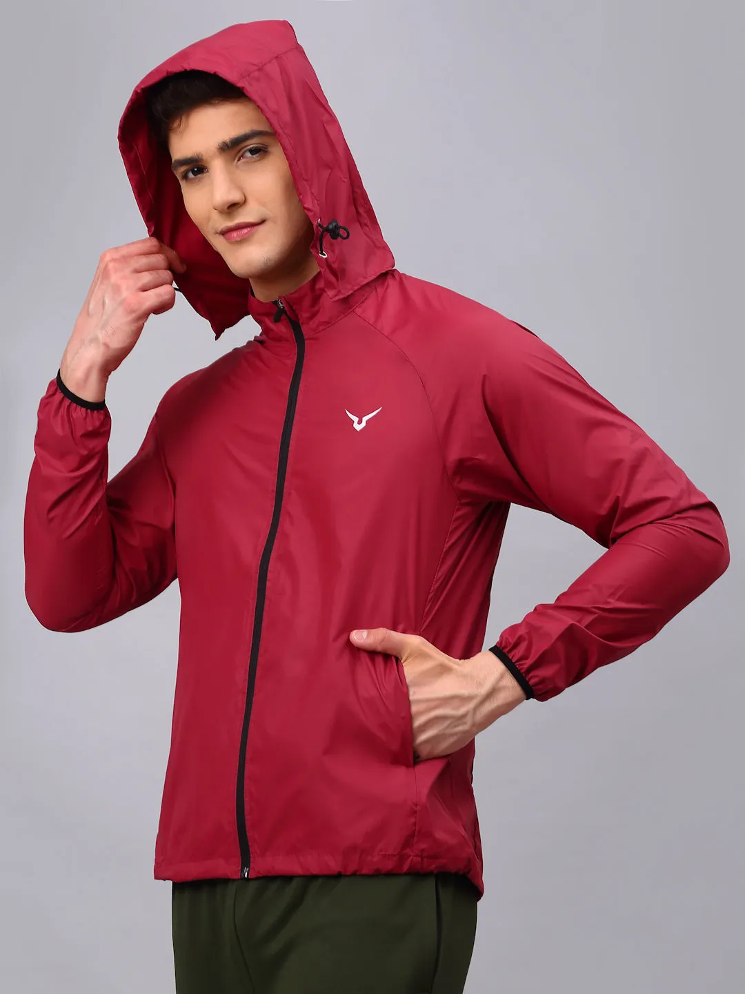 Invincible Men's Wind Runner Outdoor Jacket