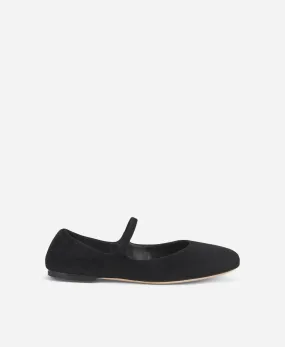 Iris Velour ballet flat