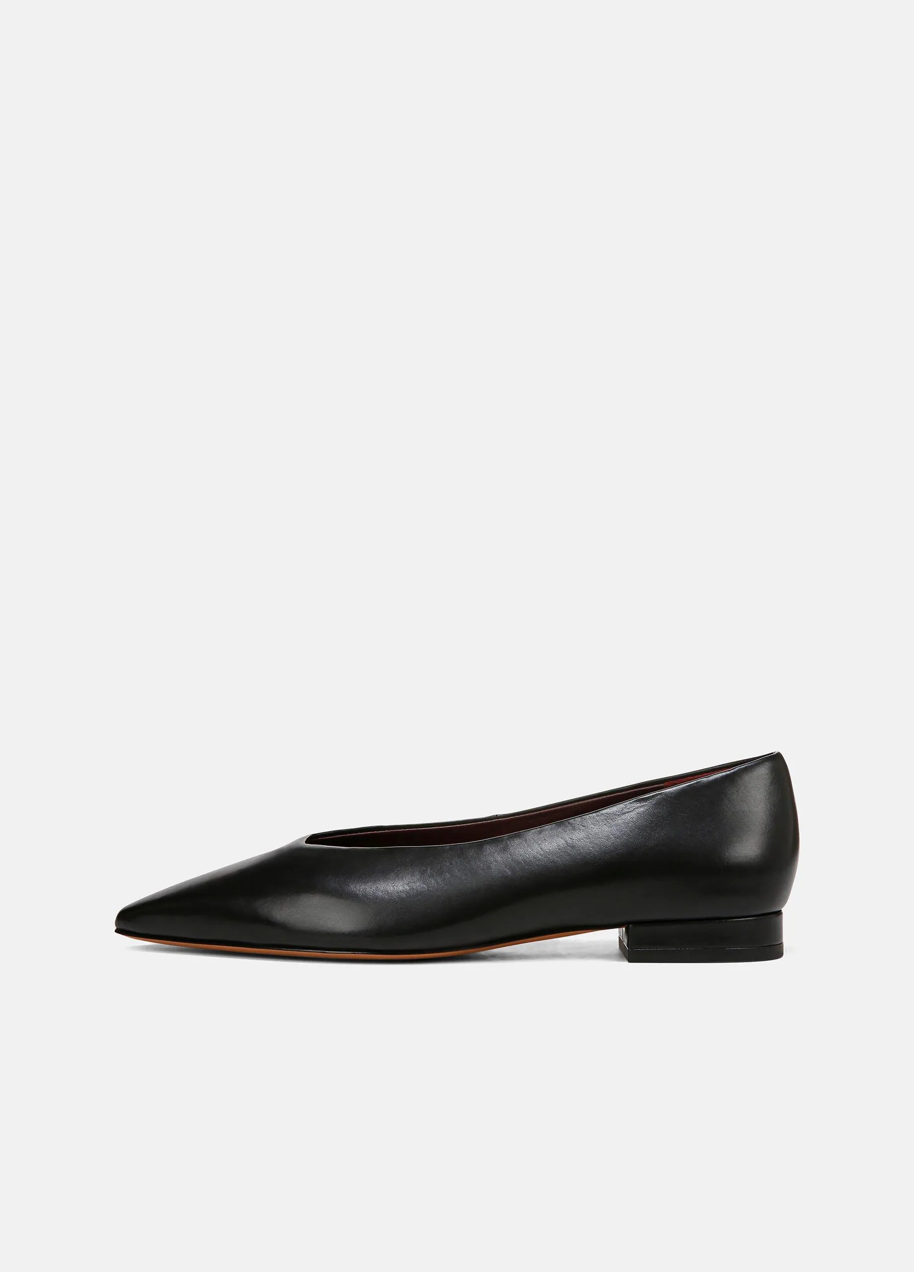 Isabel Leather Flat