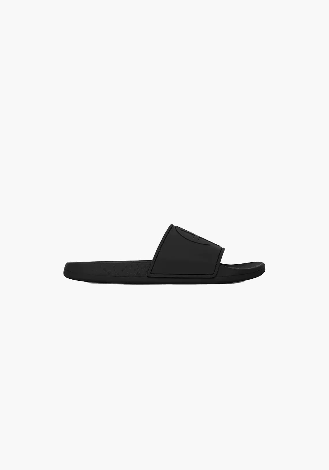 ISLA SLIDES BLACK MONOGRAM