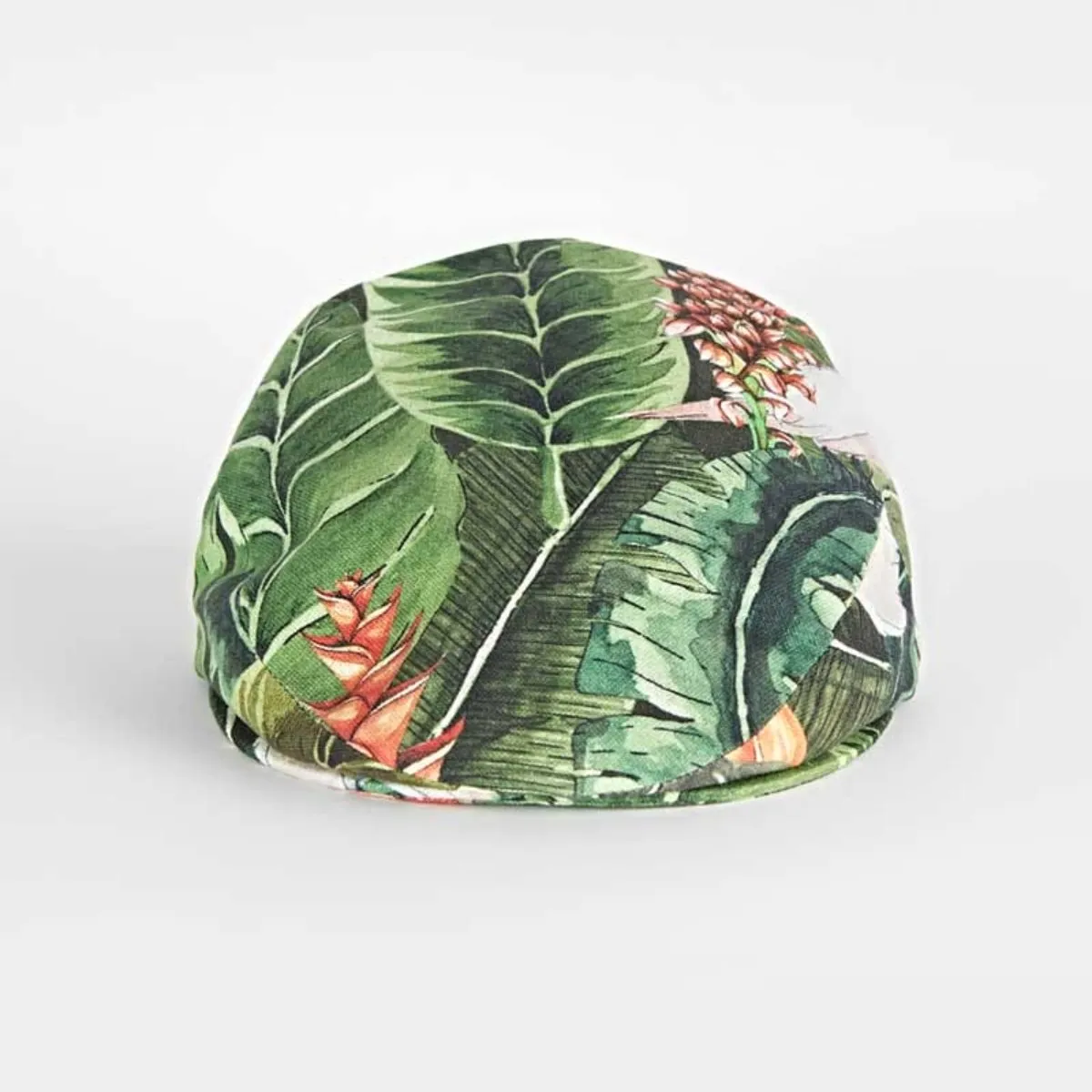 Island Green Cotton Flat Cap