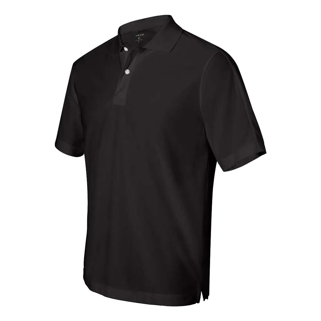 IZOD Men's Performance Golf Polo - Black