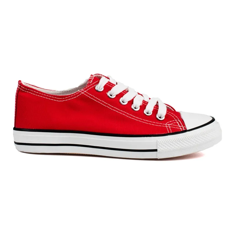 J. Star Classic Red Sneakers