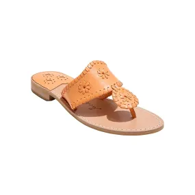 Jack Rogers Jacks Flat Sandals - Leather