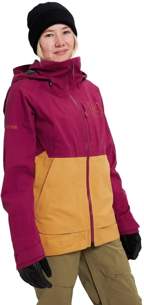 jacket Burton Kimmy AK Gore-Tex 3L Stretch - Spiced Plum/Wood Thrush - women´s