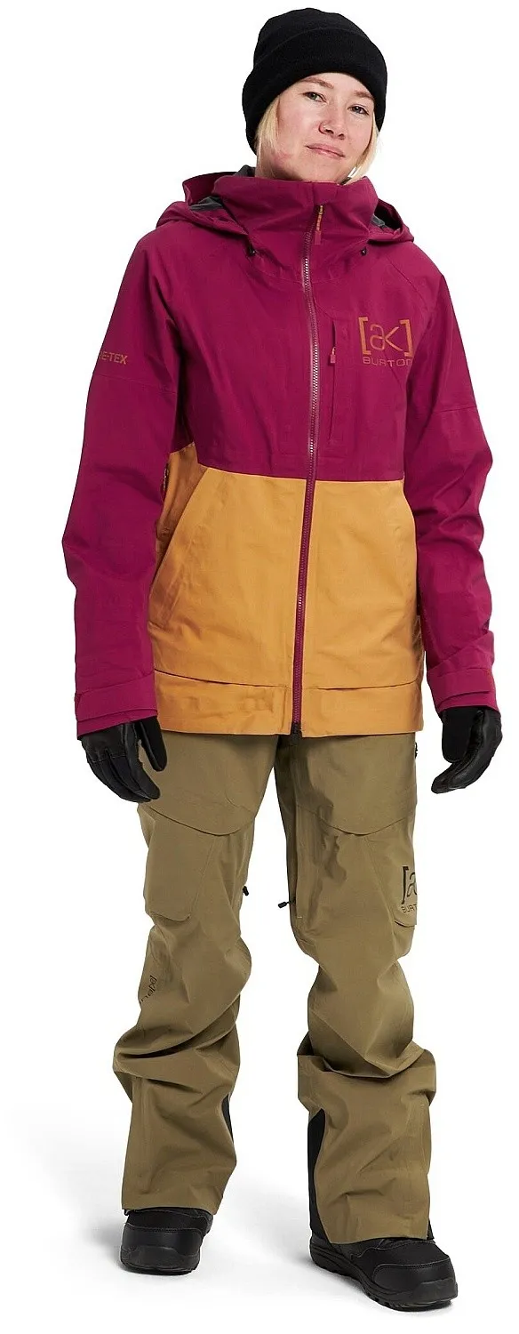 jacket Burton Kimmy AK Gore-Tex 3L Stretch - Spiced Plum/Wood Thrush - women´s