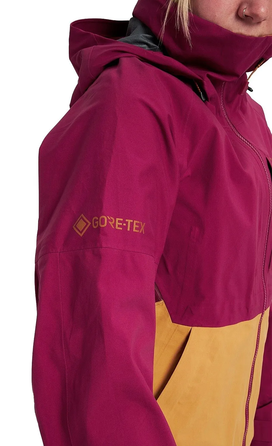 jacket Burton Kimmy AK Gore-Tex 3L Stretch - Spiced Plum/Wood Thrush - women´s