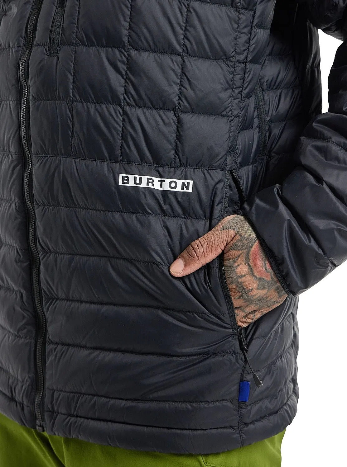 jacket Burton Mid-Heat Hooded Down Insulated - True Black - men´s