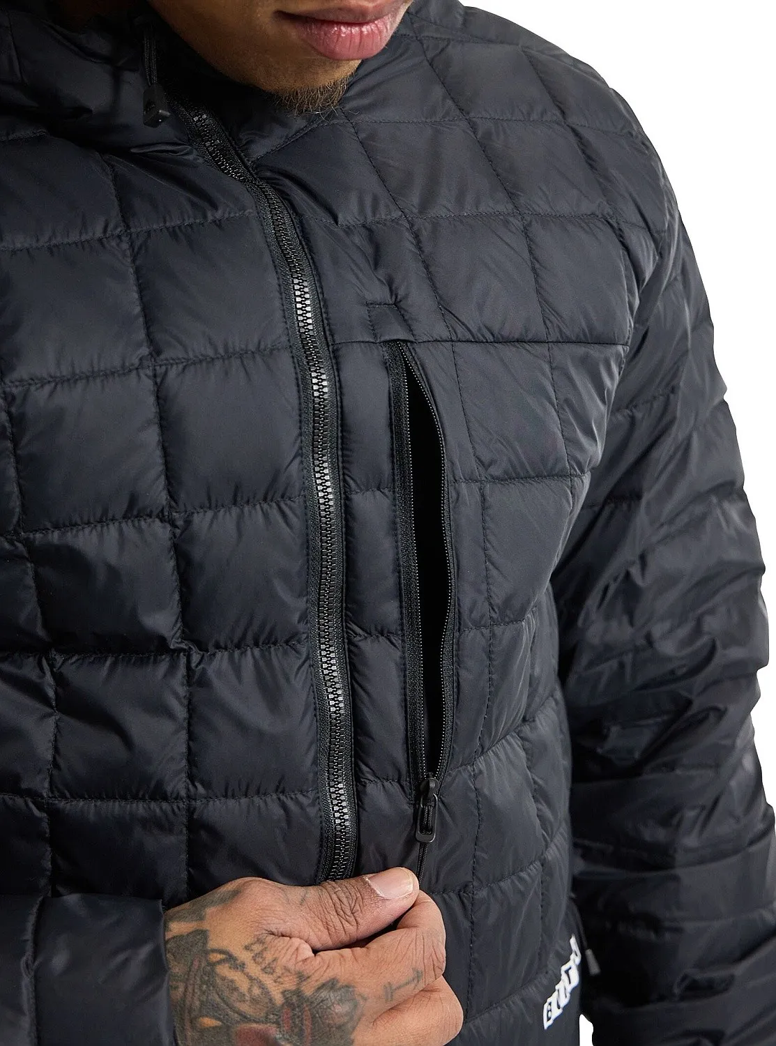 jacket Burton Mid-Heat Hooded Down Insulated - True Black - men´s