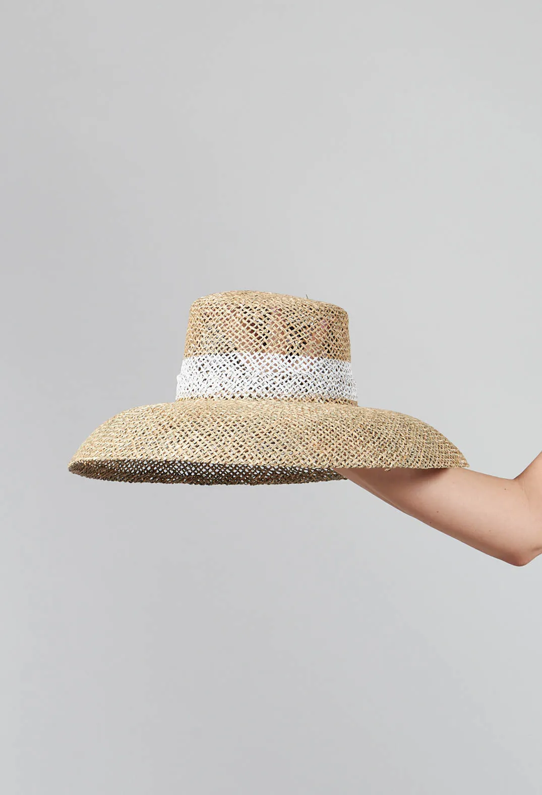 Natural Rattan Jamil Hat