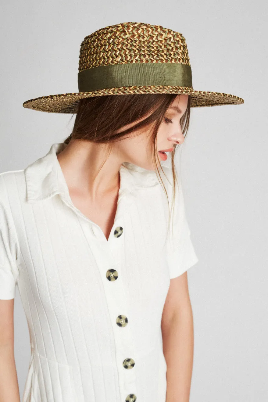 Joanna Hat - Bronze/Olive/Tan