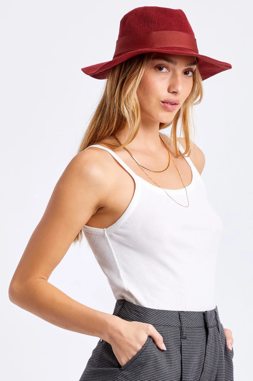 Joanna Knit Packable Hat - Cowhide