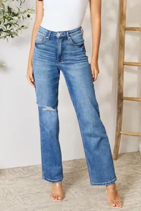 Judy Blue distressed high waist jeans