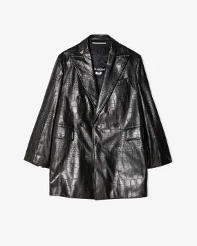 Junya Watanabe Women's Black Single-Breasted Coat