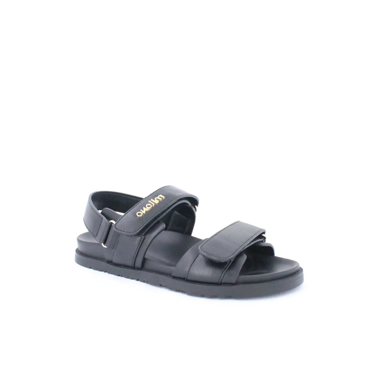 KARLA FLAT SANDAL - BLACK