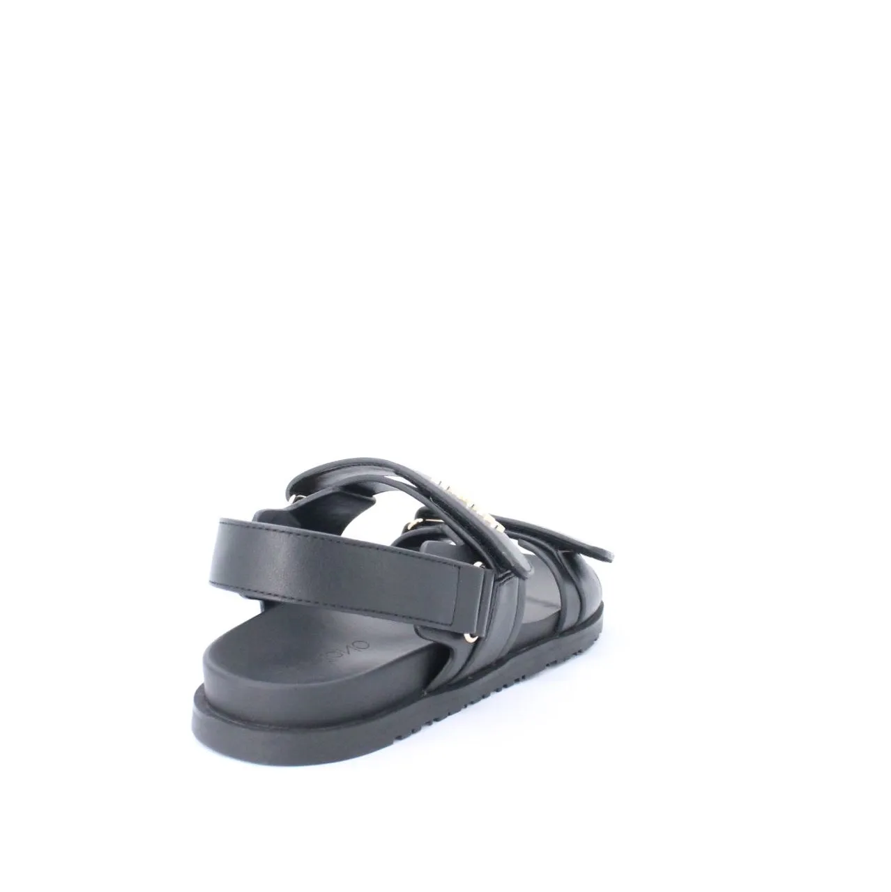 KARLA FLAT SANDAL - BLACK