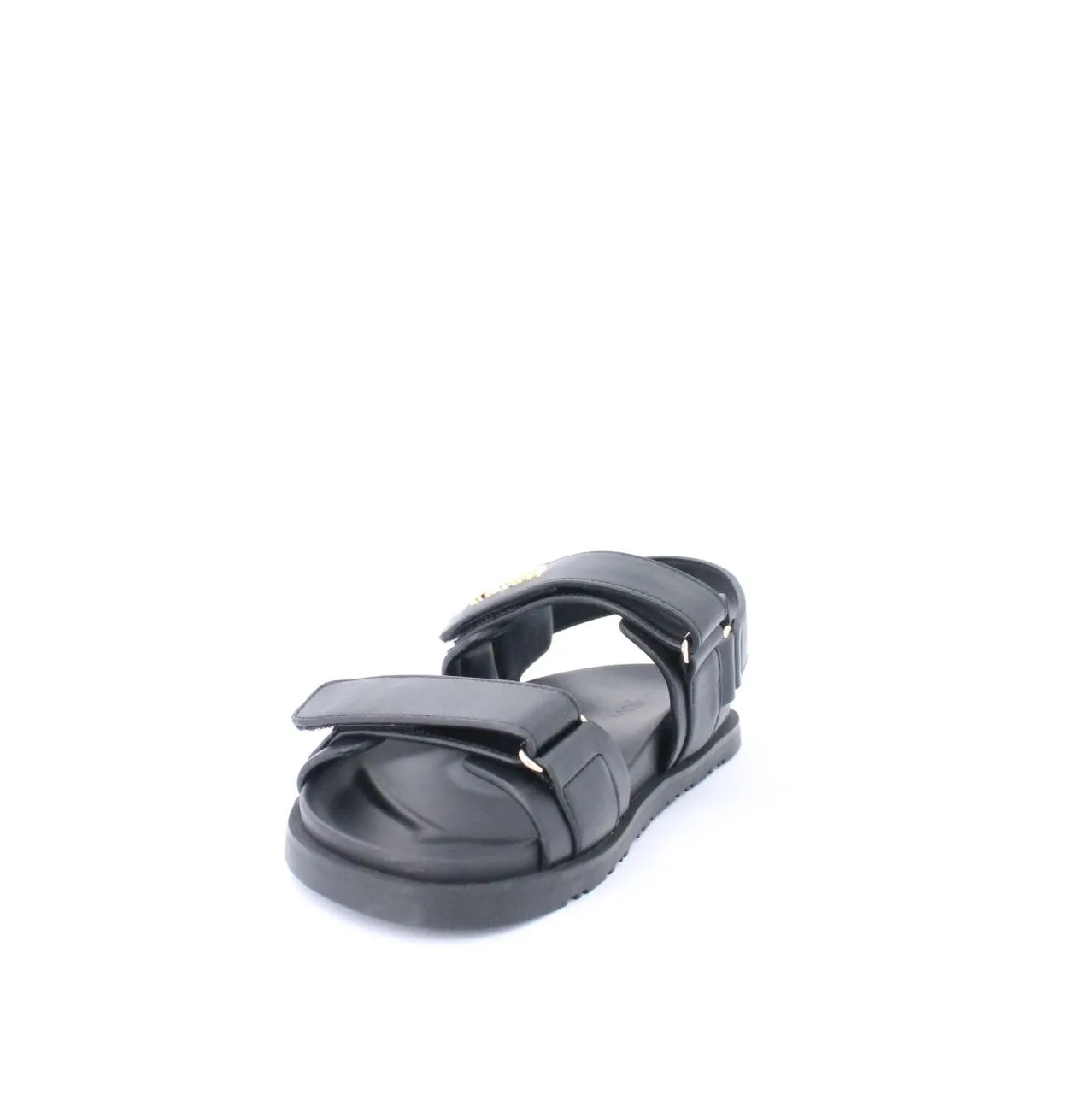 KARLA FLAT SANDAL - BLACK