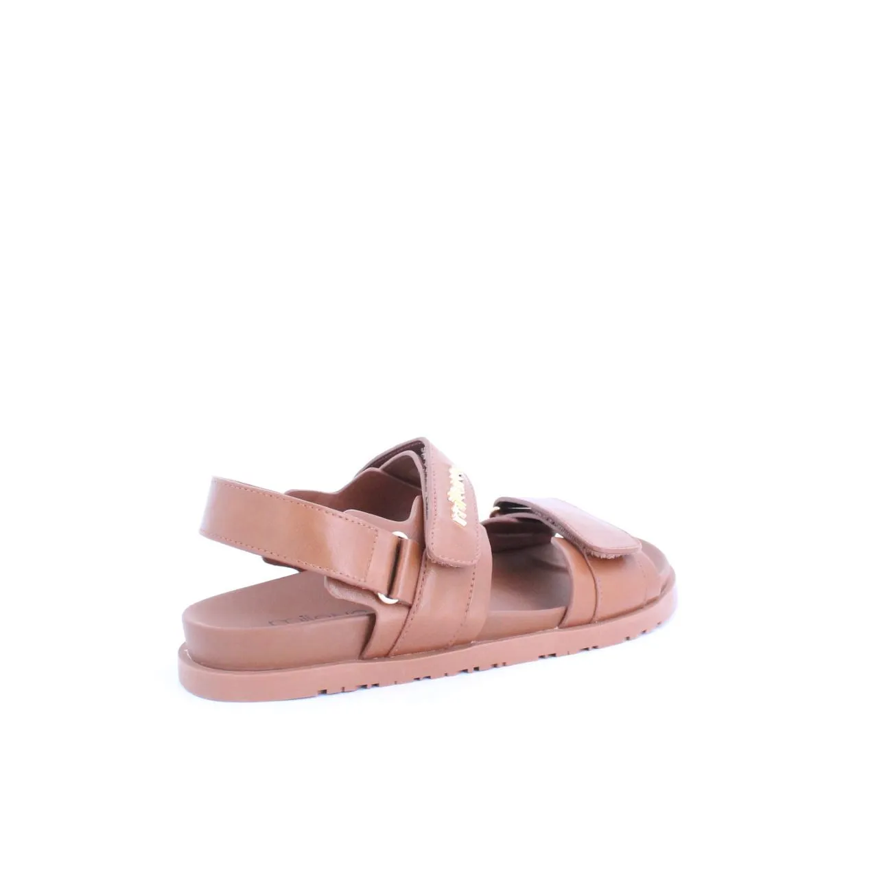 KARLA FLAT SANDAL - TAN