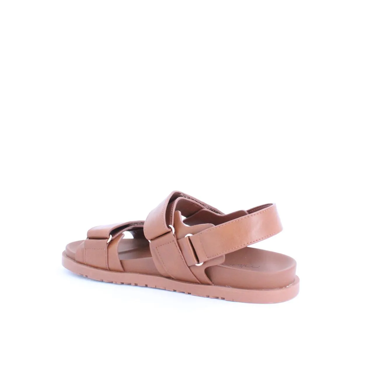 KARLA FLAT SANDAL - TAN