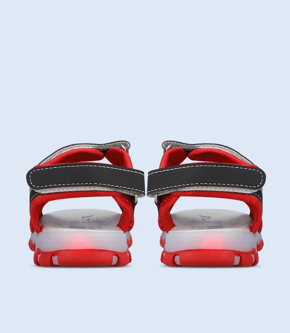 KB0155-RED-Boys sandal