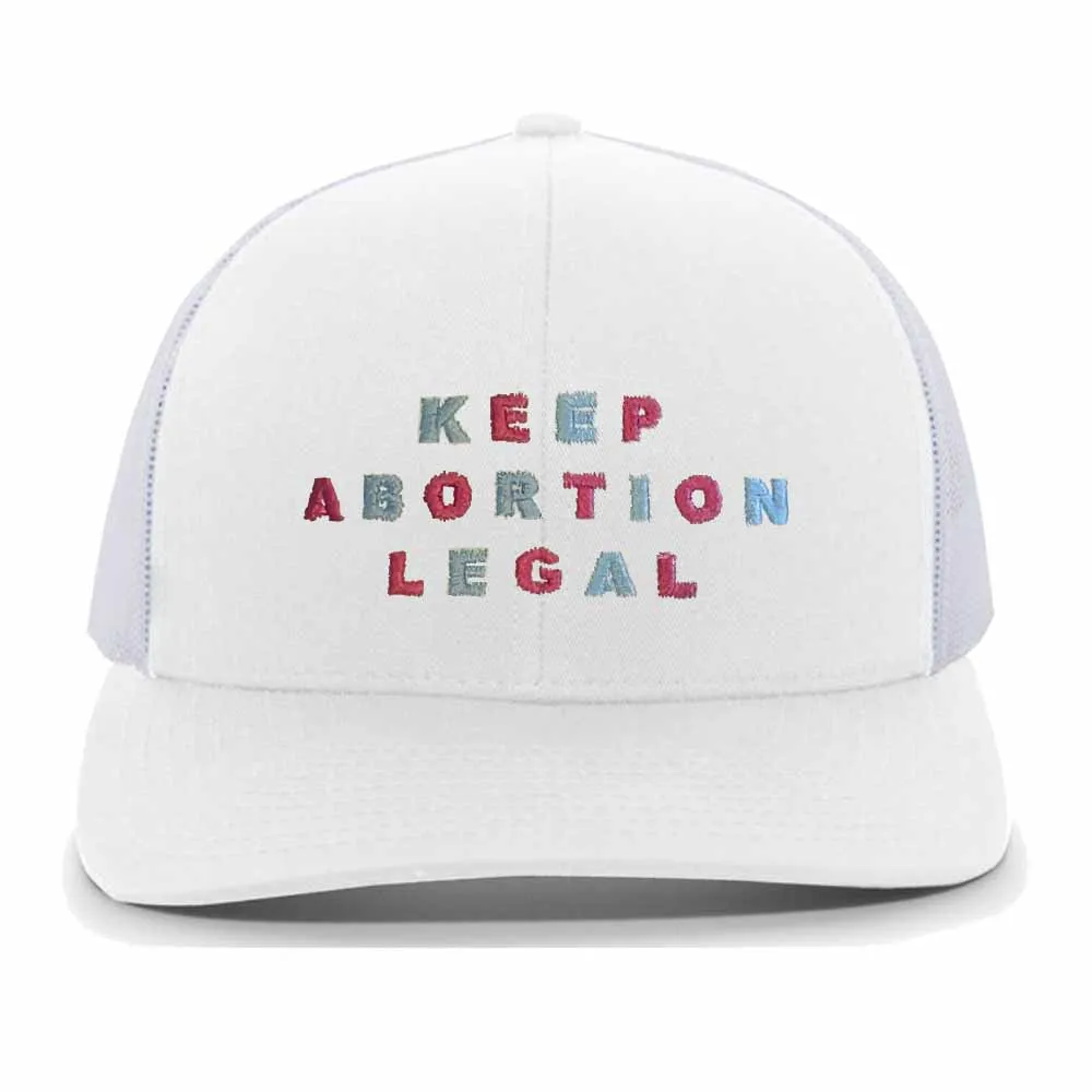 Support Brigid Alliance Trucker Mesh Snapback Hat, Keep Abortion Legal