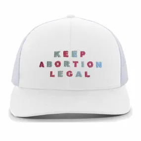 Support Brigid Alliance Trucker Mesh Snapback Hat, Keep Abortion Legal