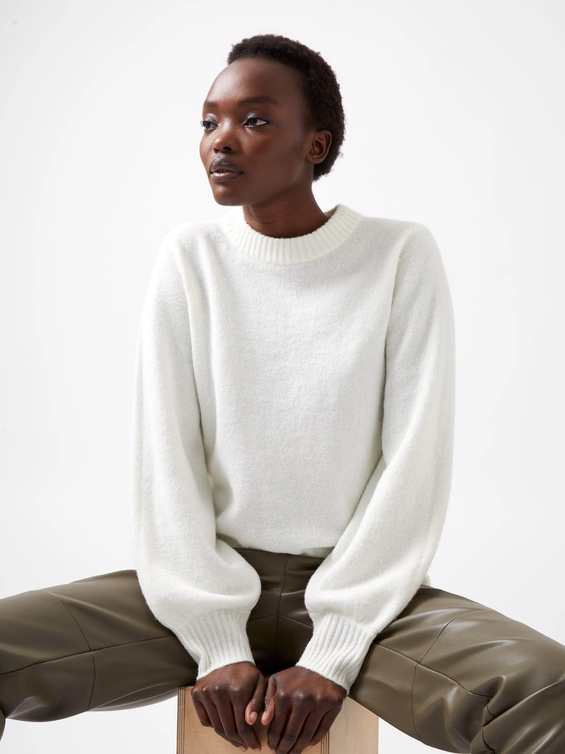 Kezia Sustainable Eyelet Sweater