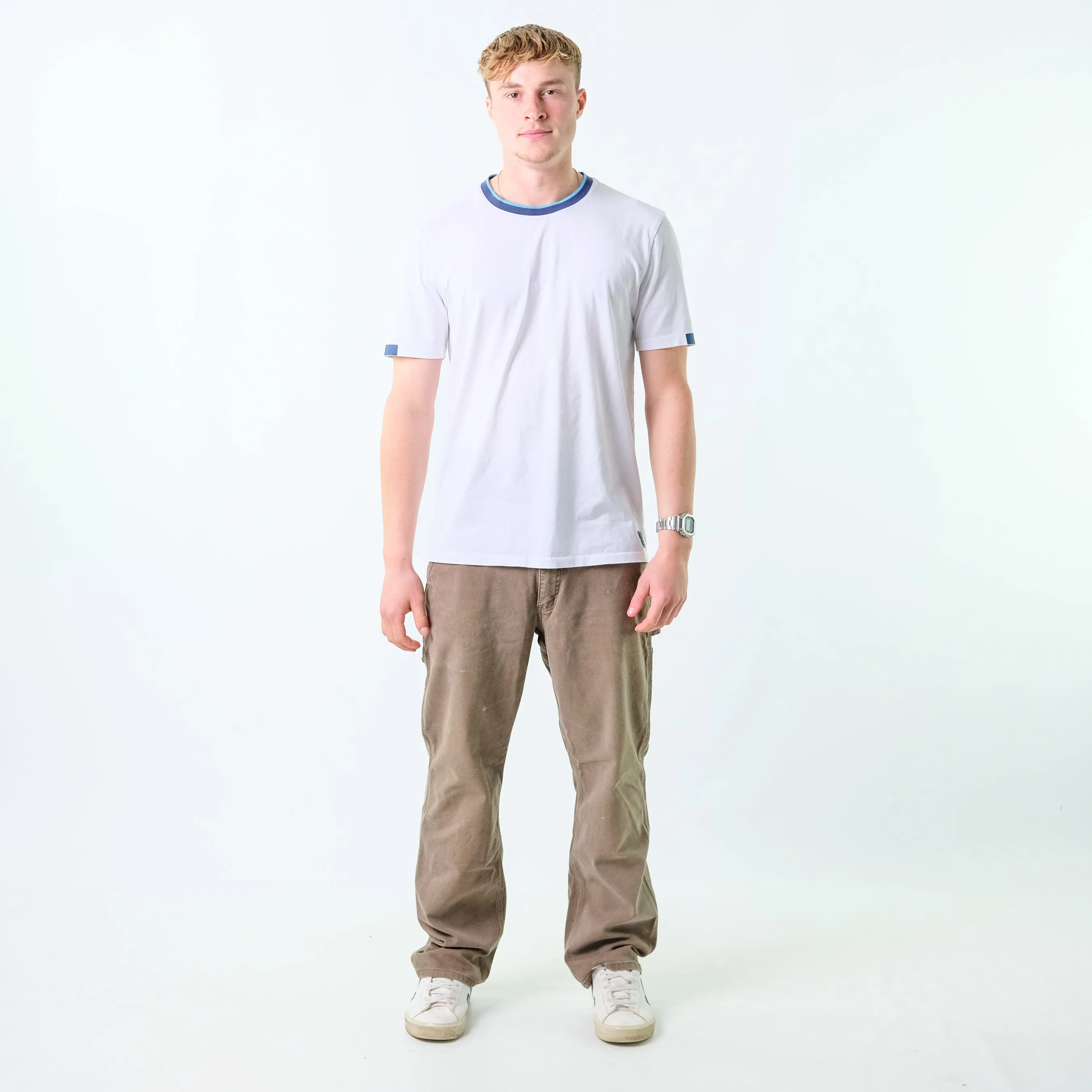 Khaki Green y2ks Carhartt Canvas Carpenter Jeans Baggy Pants (36x30)