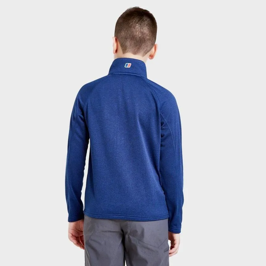 Kids Berghaus Pravitale Half Zip Fleece | Fleeces & Midlayers UK