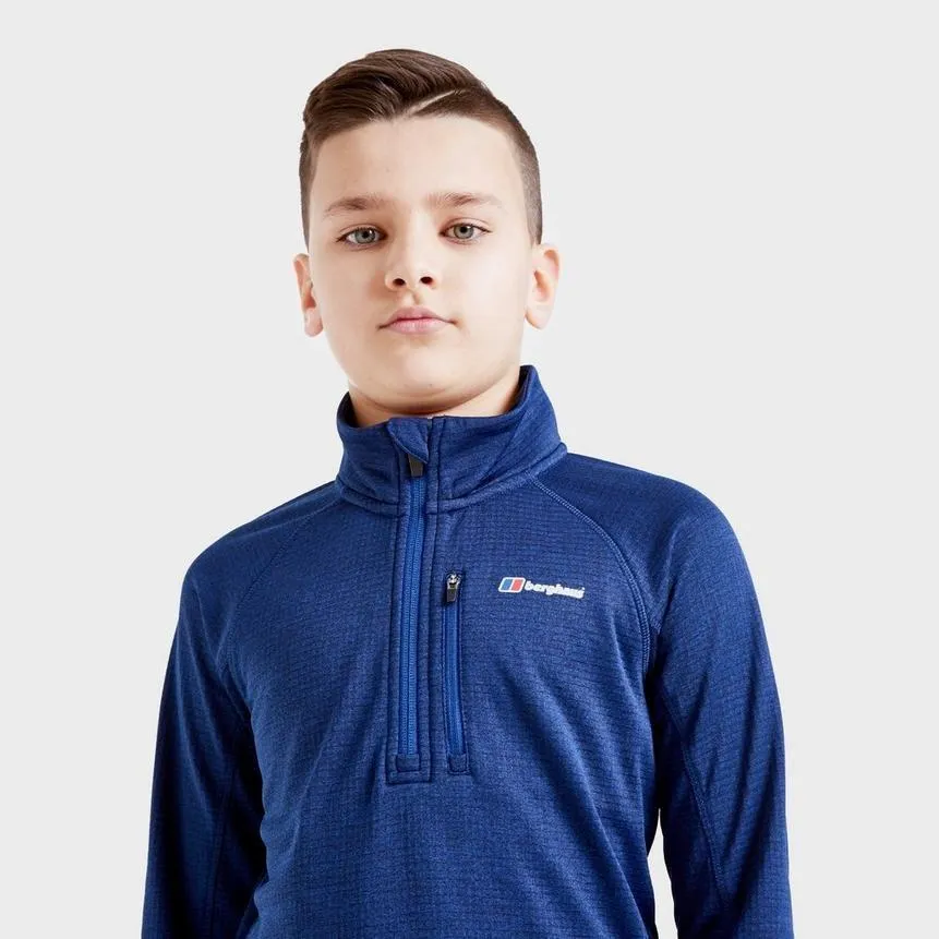 Kids Berghaus Pravitale Half Zip Fleece | Fleeces & Midlayers UK