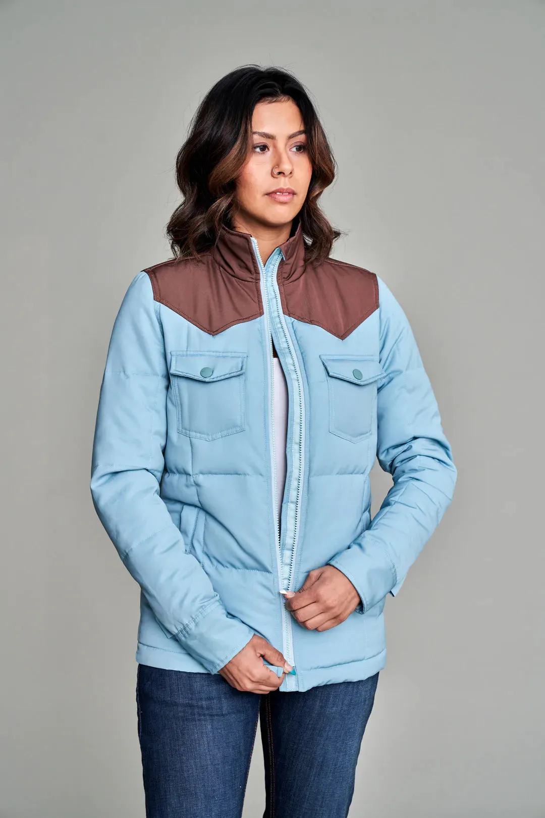 Light Blue Kimes Wyldfire Jacket