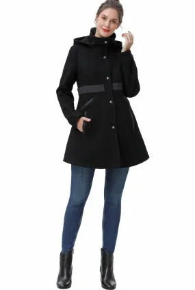 Kimi + Kai Maternity Adeline Wool Coat