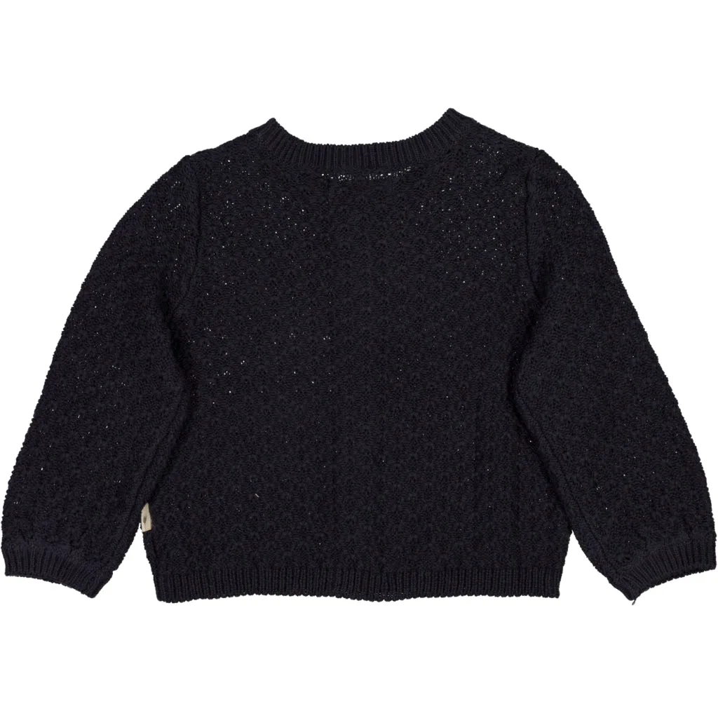 Knit Cardigan Magnella - midnight blue