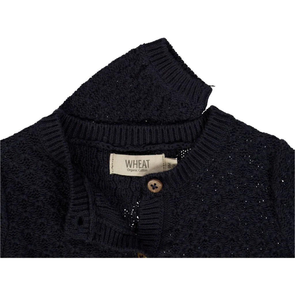 Knit Cardigan Magnella - midnight blue