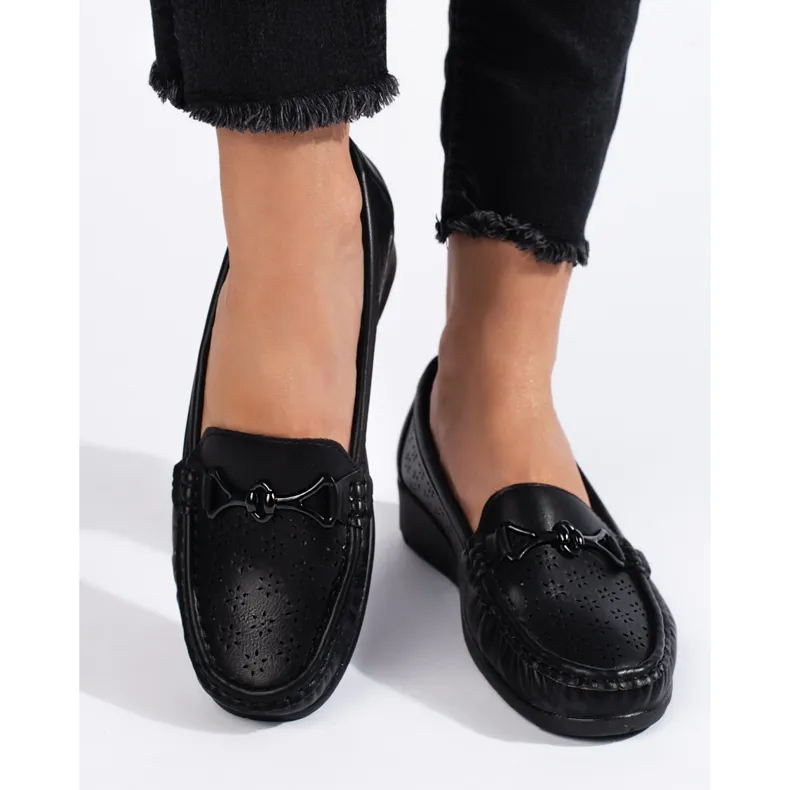 Black Women's Moccasins