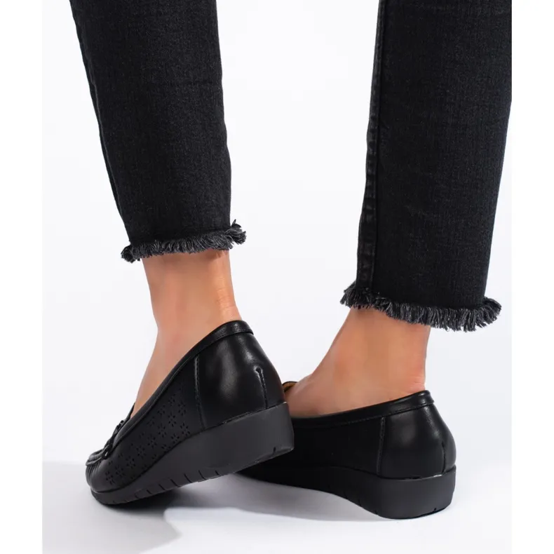 Black Women's Moccasins