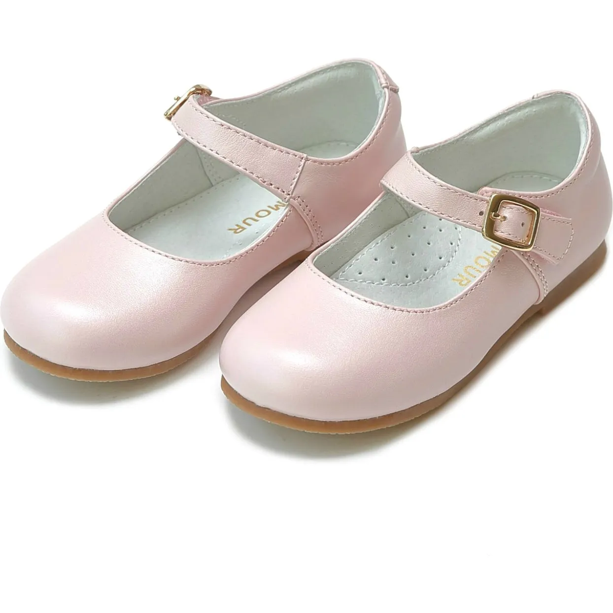 L'Amour Rebecca Special Occasion Flat, Pink