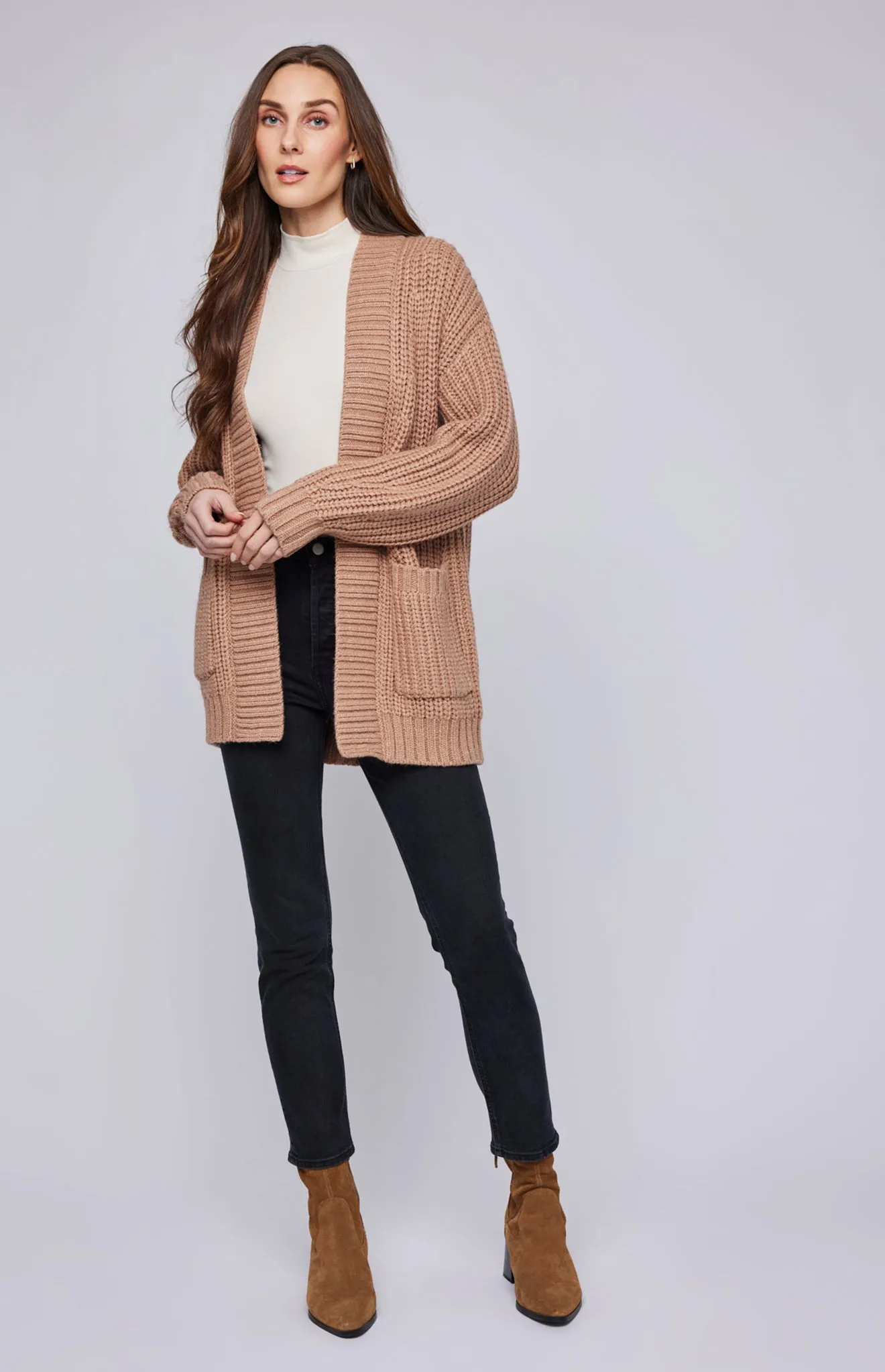 Lauren Cable Knit Cardigan