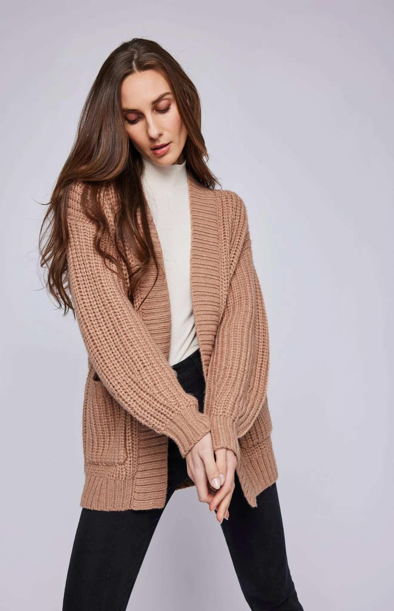 Lauren Cable Knit Cardigan