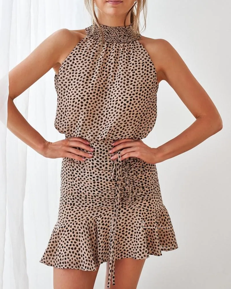 Leopard Print Pip Dress