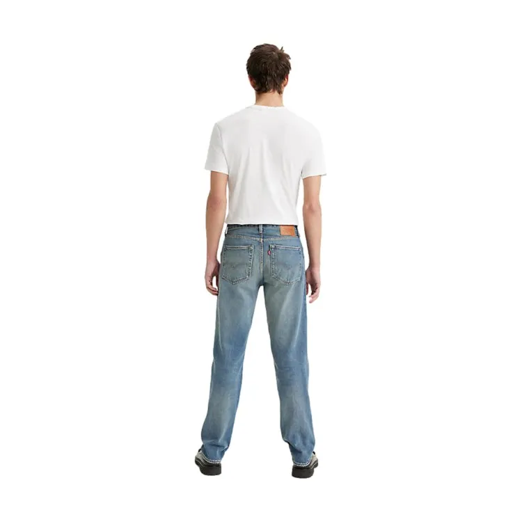 Mens Misty Lake Regular Fit Levi's 501 Jeans