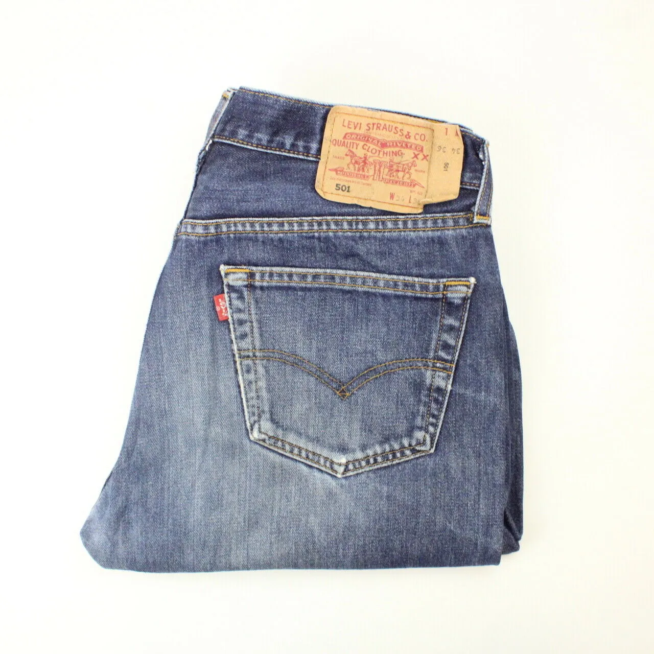 LEVIS 501 Jeans Dark Blue | W34 L36