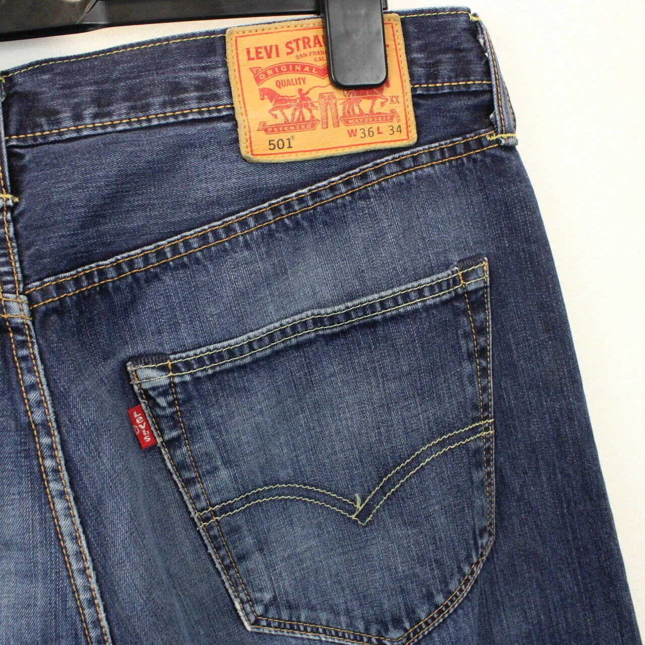 LEVIS 501 Jeans Dark Blue | W36 L34