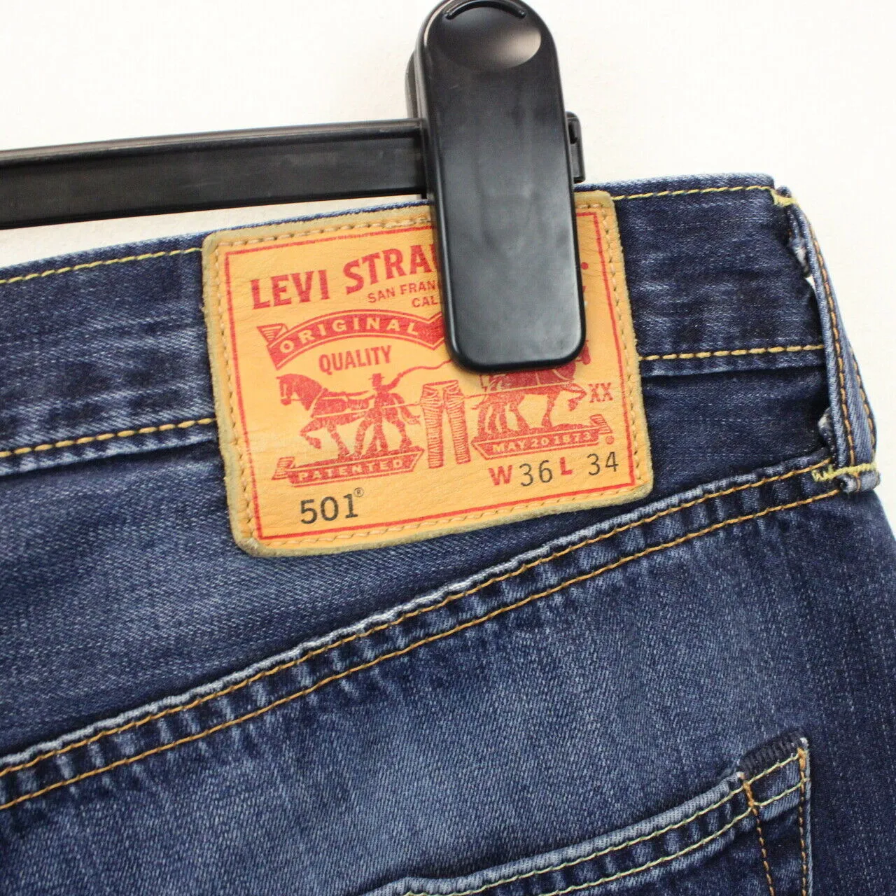 LEVIS 501 Jeans Dark Blue | W36 L34