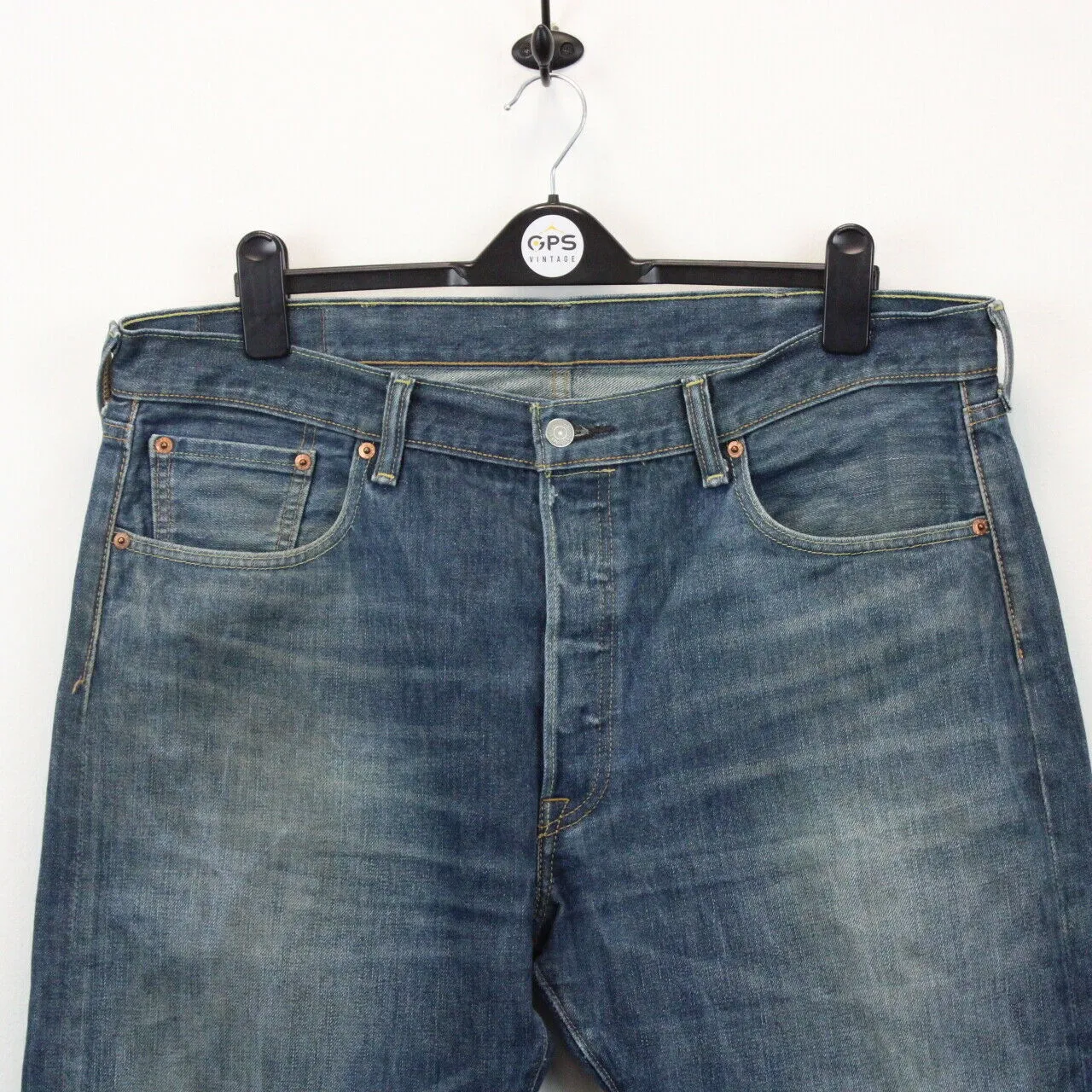 LEVIS 501 Jeans Mid Blue | W38 L32