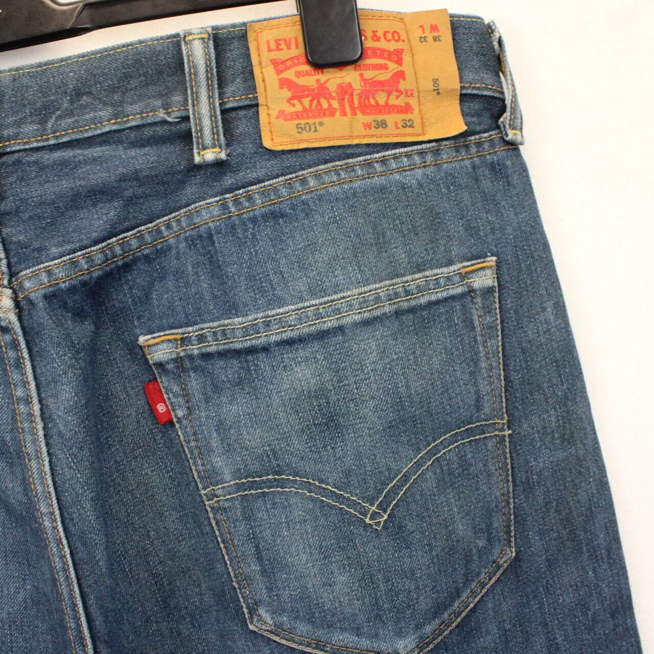 LEVIS 501 Jeans Mid Blue | W38 L32