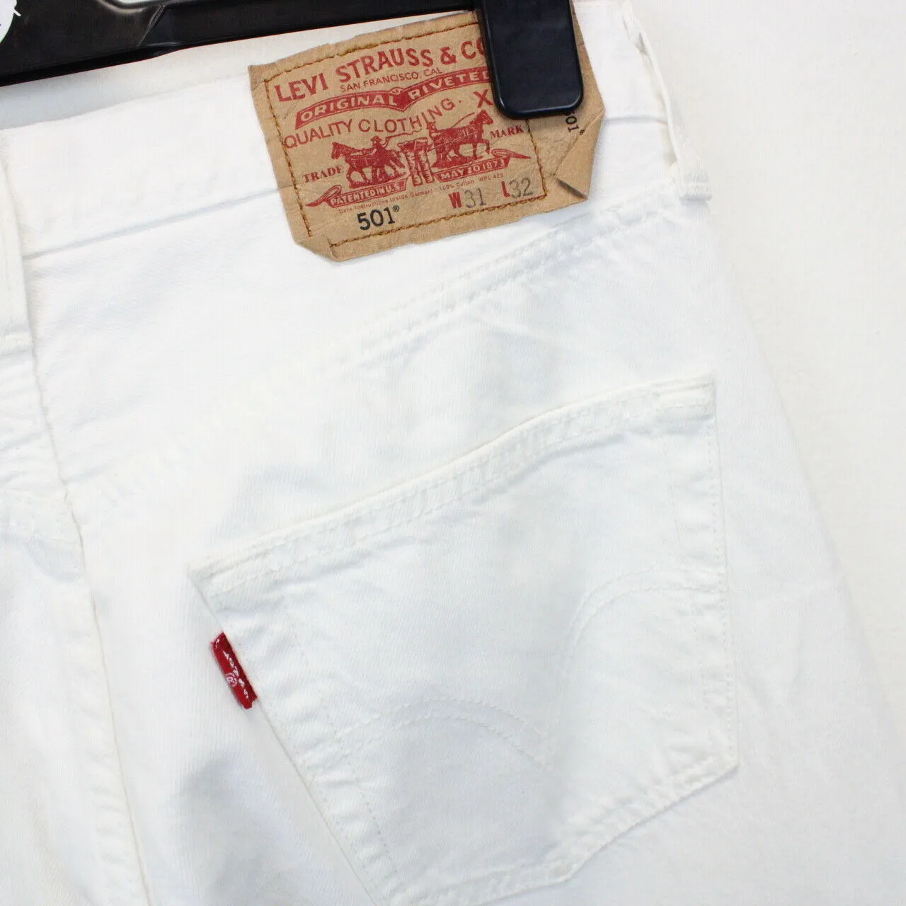 LEVIS 501 Jeans White | W31 L32