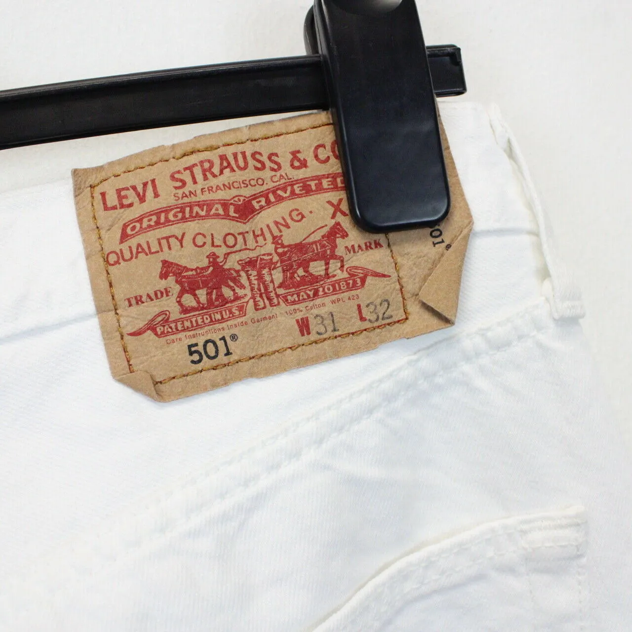 LEVIS 501 Jeans White | W31 L32